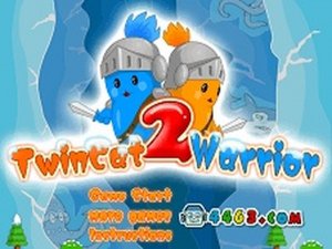 Twincat Warrior 2 Co-op Puzzle Platformer Arcade Game