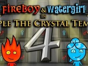 Fireboy and Watergirl in The Crystal Temple Online Puzzle Game