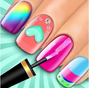 Girls Nail Art Salon Online Game - Creative Design Game