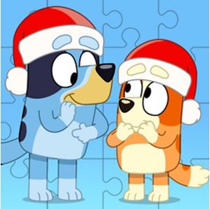 Bluey Christmas Jigsaw Puzzle