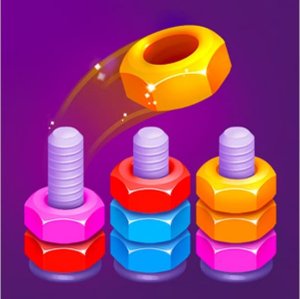 Nuts And Bolts Puzzle Game - Color Sorting Puzzle
