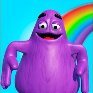 Grimace Run Online Arcade Game