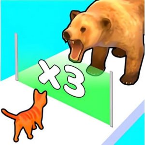 Cat Evolution Parkour Game Arcade Game