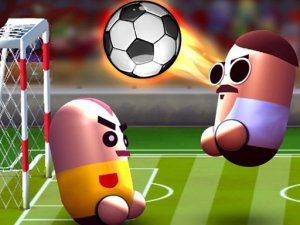 Pill Soccer Online Arcade Game
