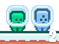 Green and Blue Co-op Puzzle Quest