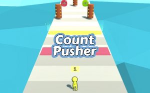 Count Pusher - Team Runner Math Game
