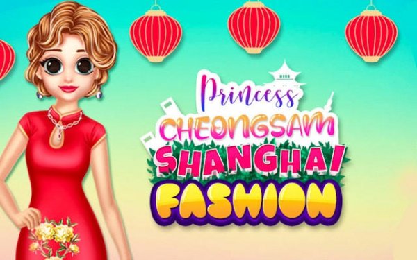 Princess Cheongsam Shanghai Fashion Dress Up Online Game