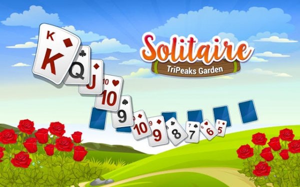 Solitaire TriPeaks Garden: Card Puzzle Game Online