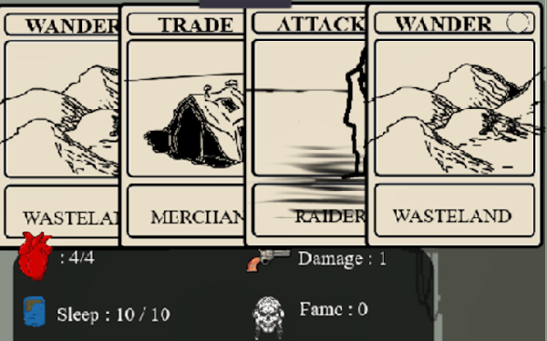 Wasteland Wanderer Survival Game