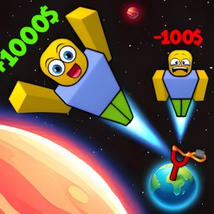 Obby: +1 to Spaceflight Altitude Online Arcade Game