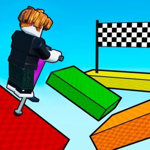 Obby: Pogo Parkour Online Arcade Game