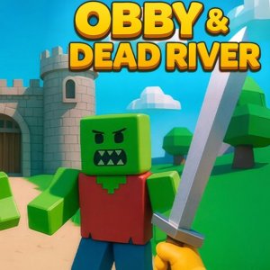 Obby & Dead River Online Adventure Game Arcade Game